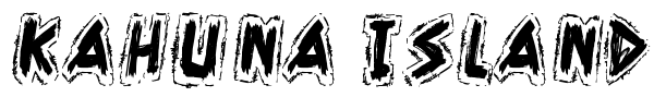 Kahuna Island font preview